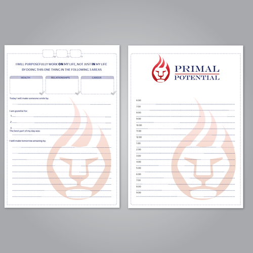 Custom Journal Page Design by Mila K