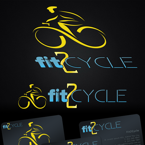 logo for Fit2Cycle デザイン by kele
