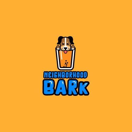 eye-catching logo design for dog themed bar and all-season dog park Design by Purple V design