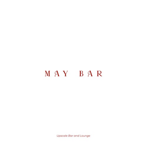 Logo for Upscale bar and lounge Diseño de Cloveo