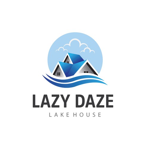 Lake House rental logo Design by osamssss