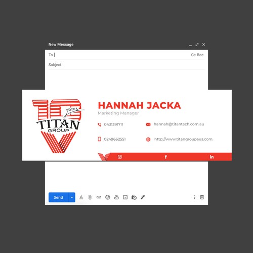 Update my Email Signature x 2 for Group of Companies | Logos Supplied! Design by illusive trust