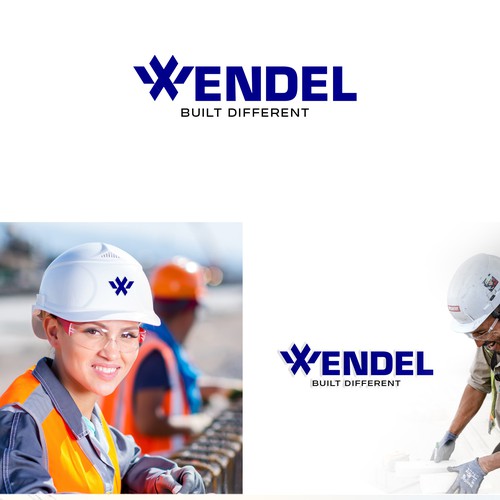 Luxury Logo Design for Wendel X — A Premium Construction Brand Built Different Design by <<{P}>>