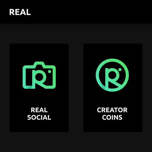 REAL App Icons-ontwerp door Mirza Rifaldi