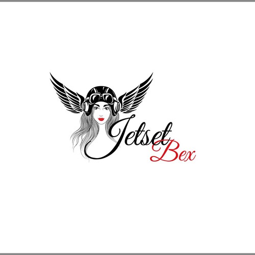 Persona Logo for Female Pilot Influencer Design by OPIEQ Al-bantanie