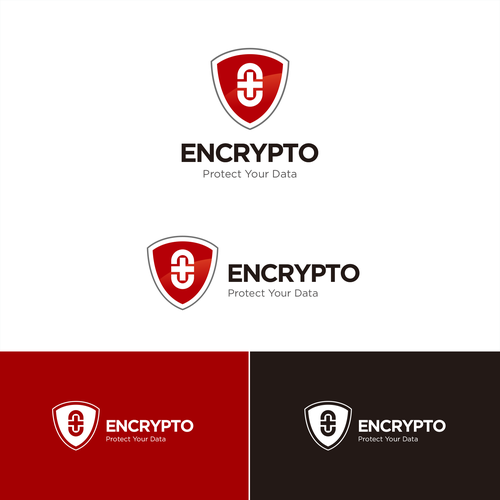 Swiss hosted secure doc storage Encrypto.com needs logo and brand built Design by Adante