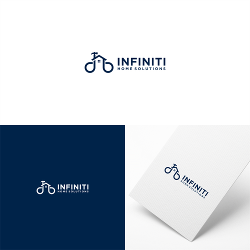 Design a unique & modern Infinity mark for "Infiniti Home Solutions" Design by ga.tie