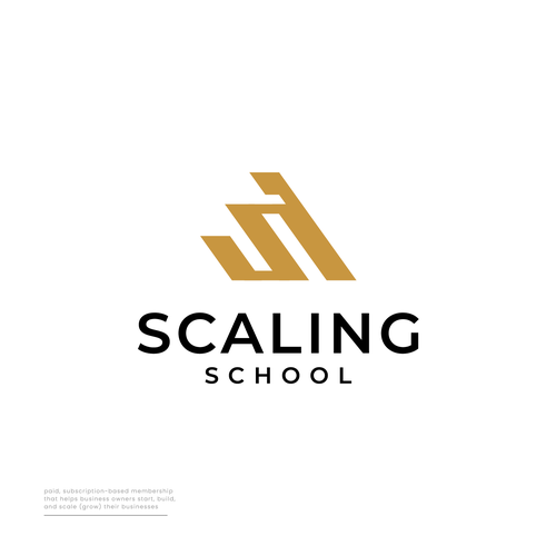 Design A Logo + Brand Guide For The "Scaling School" Diseño de KUBO™