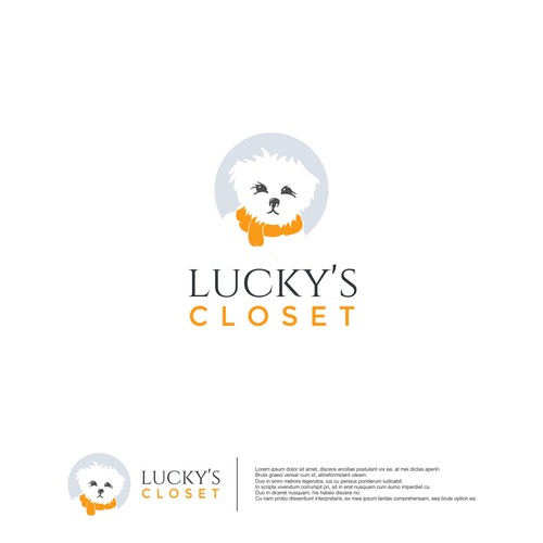 Design a trendy logo attracting both dog and fashion lovers. Design by R O B