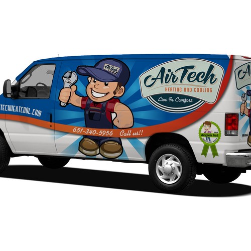 Create the next signage for Airtech heating and cooling Design by Cancelluca Design