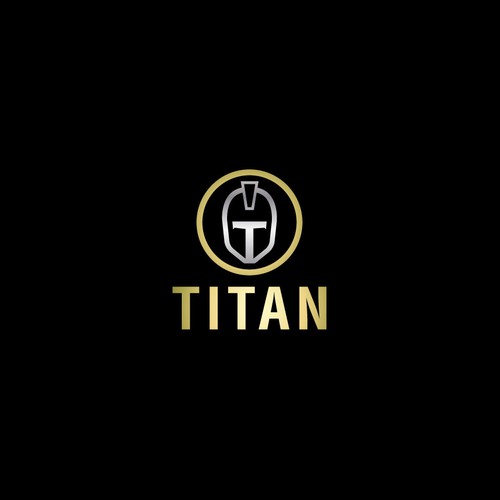 Titan watch shop logo design