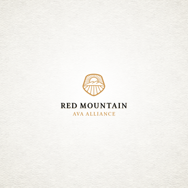 Logo for organization that seeks to promote prestigious grape growing and winemaking region in Washington state.