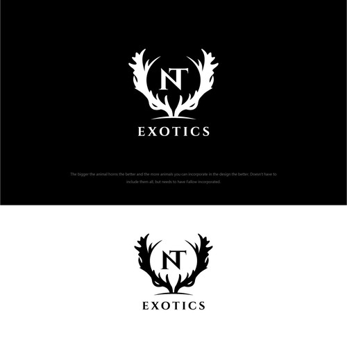 We need a creative and powerful Ranch Logo for our Exotic Animals Design by harrysvellas