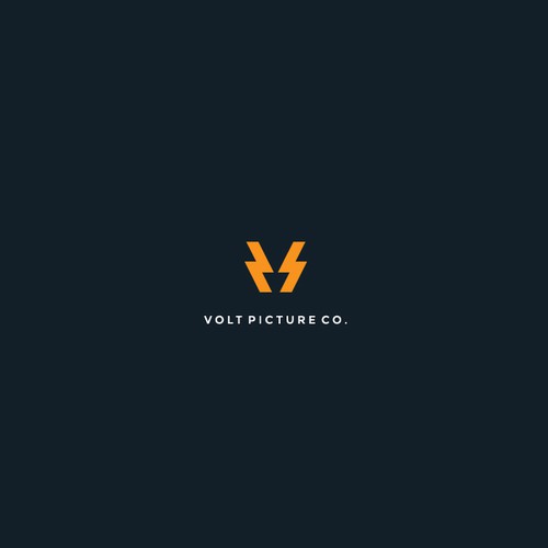 Edgy, modern logo for television production company Design by minimalexa