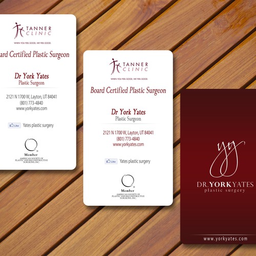 Dr. York Yates Plastic Surgery - business card Design by ls_design