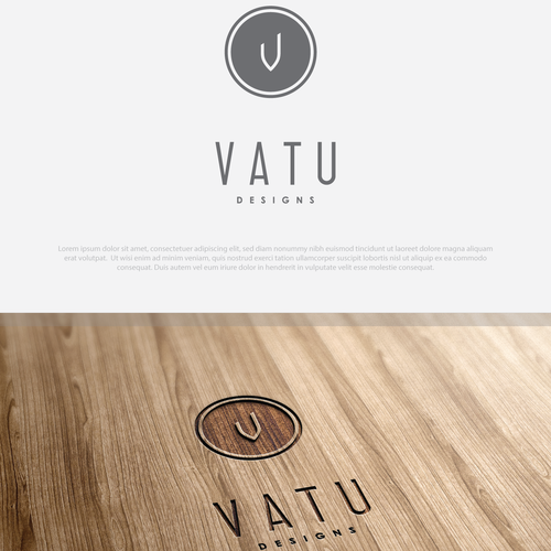 Logo for vatu interior product design