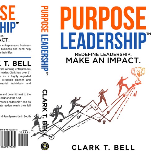 Purpose Leadership Book Cover Design by Bigpoints