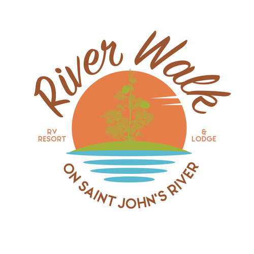 Logo our new resort destination in Florida Design by Rebecca Priebe