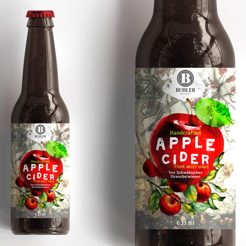 Create a Fun Label for Apple Cider Bottles Design by Elune ♥