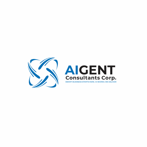 AI Agent Company: Appealing to small to medium sized businesses. Design by Ghouvan