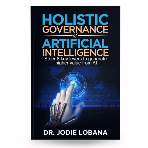 Man and Machine interaction - Book cover needed for Governance of Artificial Intelligence Design von anisha umělec