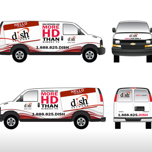 V&S 002 ~ REDESIGN THE DISH NETWORK INSTALLATION FLEET デザイン by Marcus Cooley