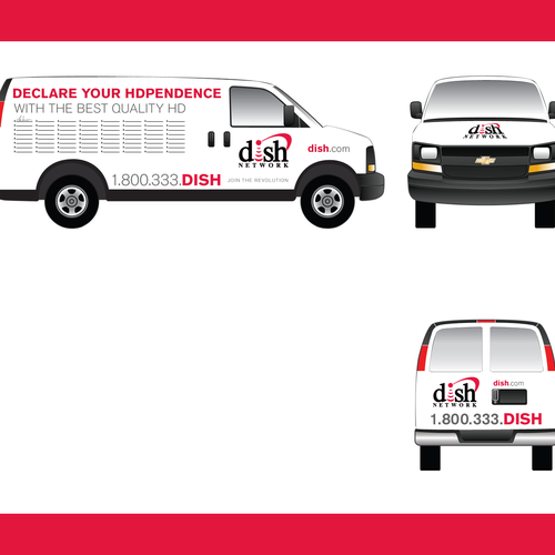 V&S 002 ~ REDESIGN THE DISH NETWORK INSTALLATION FLEET Design by PixoStudio