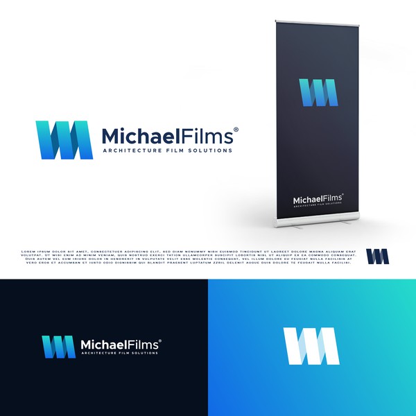 Design by CHRIS D'SIGNS titled "Michael Films®"
