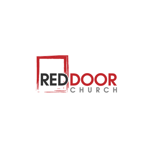 Red Door church logo Diseño de seerdon