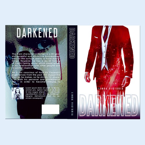 Design an American Psycho inspired book cover Design by GoldenLionDesign