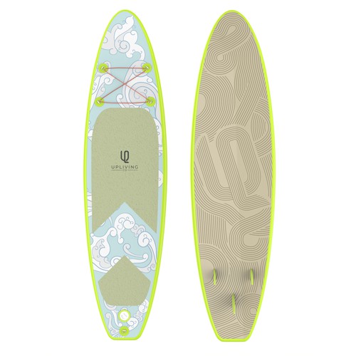 Help Us Design Our Stand Up Paddle Board! Design by Sasha Løft