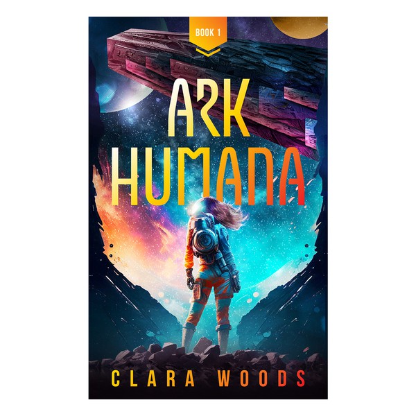 Ebook sci-fi cover design