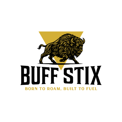 Buff Stix...Lean, Delicious, Buffalo Strong. Design by Brazuca Studio