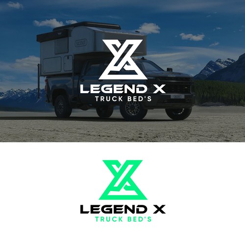 Legend X Truck Bed's Logo Design by Nana445
