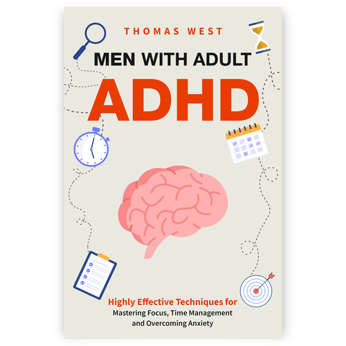 Men With Adult ADHD Design by DesignVibe