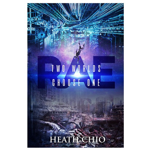 First of three Science Fiction novel series about Virtual Reality and the unlivable Real World. Design by yvanweb Designs