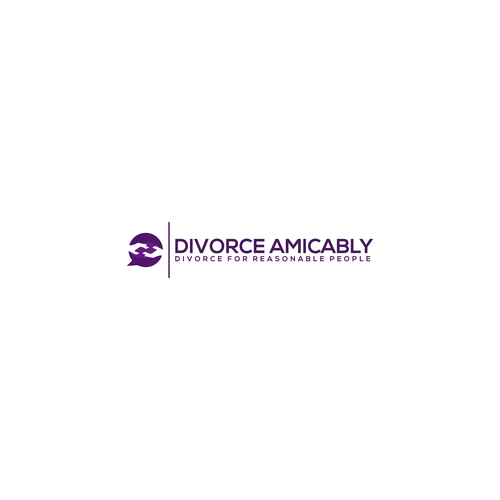 Logo for a new, healthy way for reasonable people to divorce Design by segoliwet