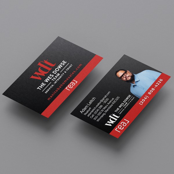 Card design for a new member of the WDT team