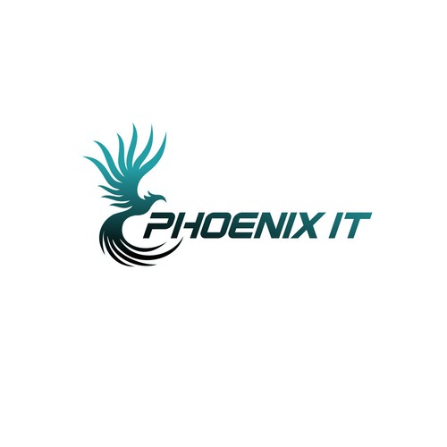 Business logo for consulting company Phoenix IT Design by GA19