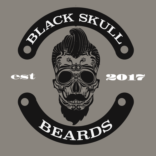 Design A Badass Logo For Black Skull Beard Company Logo Design