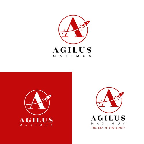 Logo for project "agilus-maximus.com" Design by MOHStudio_