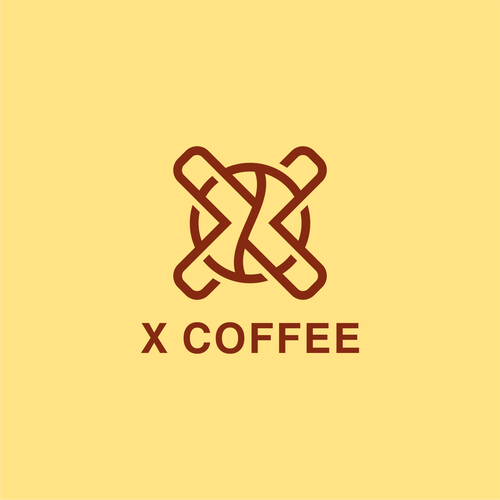 X COFFEE LOGO Diseño de c a r e t o ***