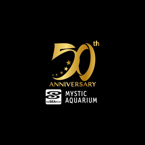 Mystic Aquarium Needs Special logo for 50th Year Anniversary Diseño de Logo Buzz7