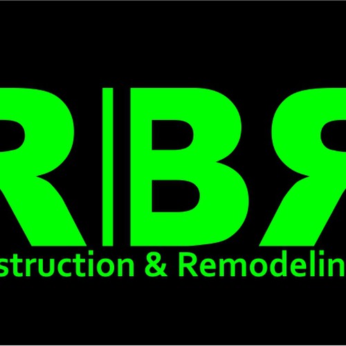 logo for RBR Construction & Remodeling Co デザイン by GLINA