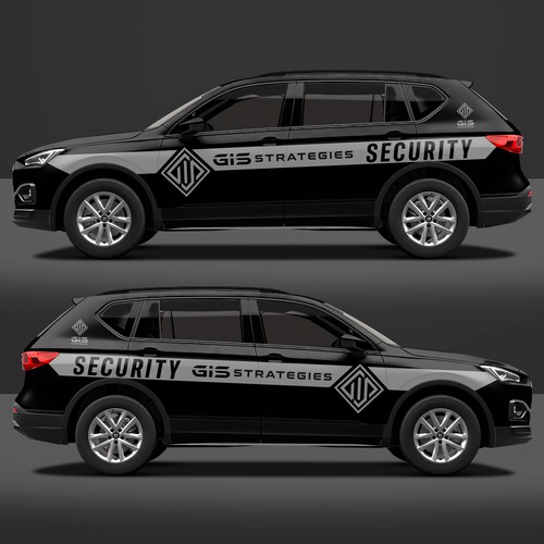 security patrol car Design by DuhaCreative