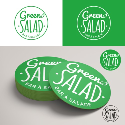 GREEN SALAD need his logo Design by Bender Design