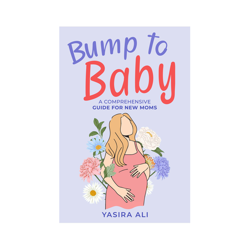 コンペ「Design a pregnancy book cover for first time moms」のデザイン by cebiksさん 