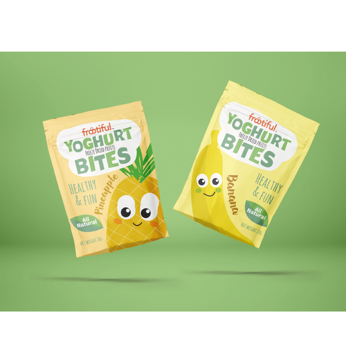 DESIGN PACKAGING FOR CHILDREN SNACK  - FUN, STAND OUT, MODERN Design by CMJNdesign