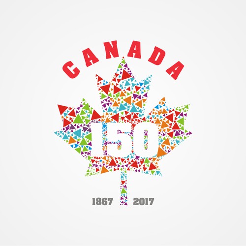 Community contest: Design Canada’s 150th birthday logo! Design by dhery™