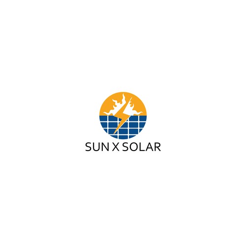 Design Sun X Solar needs a powerful logo to make a statement di kafid art